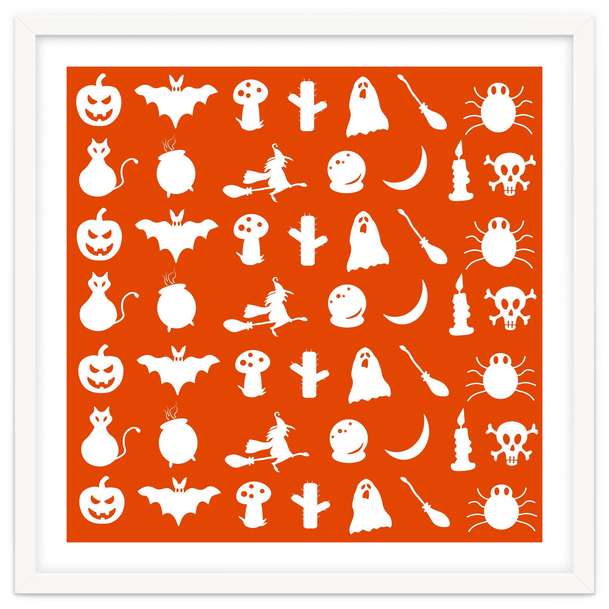 Halloween Icons Pattern