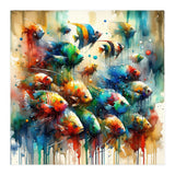 Colorful Aquarium Fish (Print Only) thumbnail