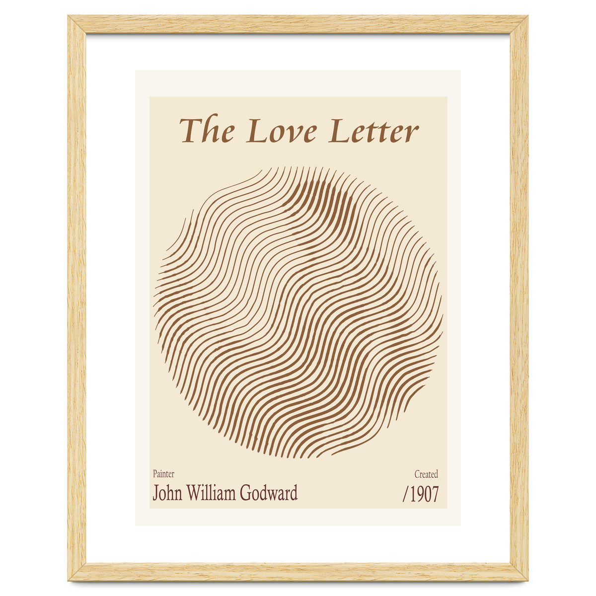 The Love Letter – John William Godward (1907)