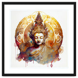 Golden Halo Buddha Portrait thumbnail