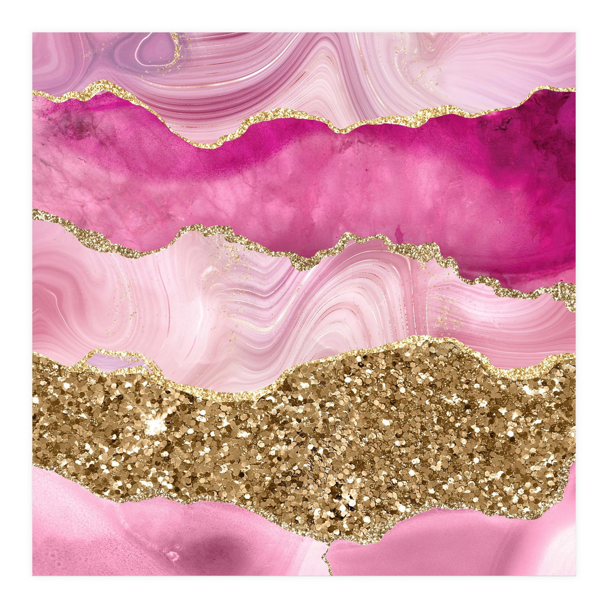 Agate Glitter Dazzle Texture 17  (Print Only)