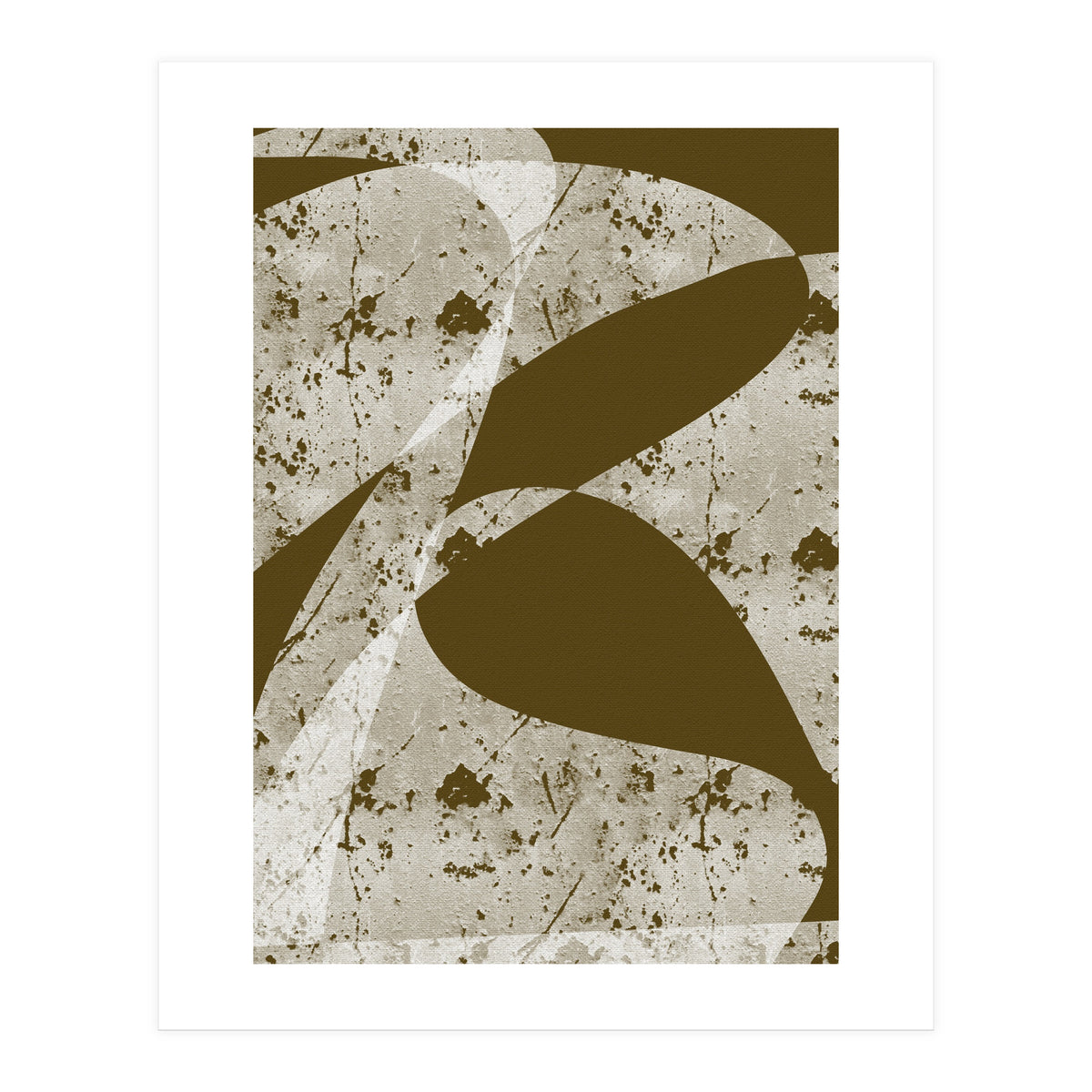 Irregular White Scratches (Print Only)