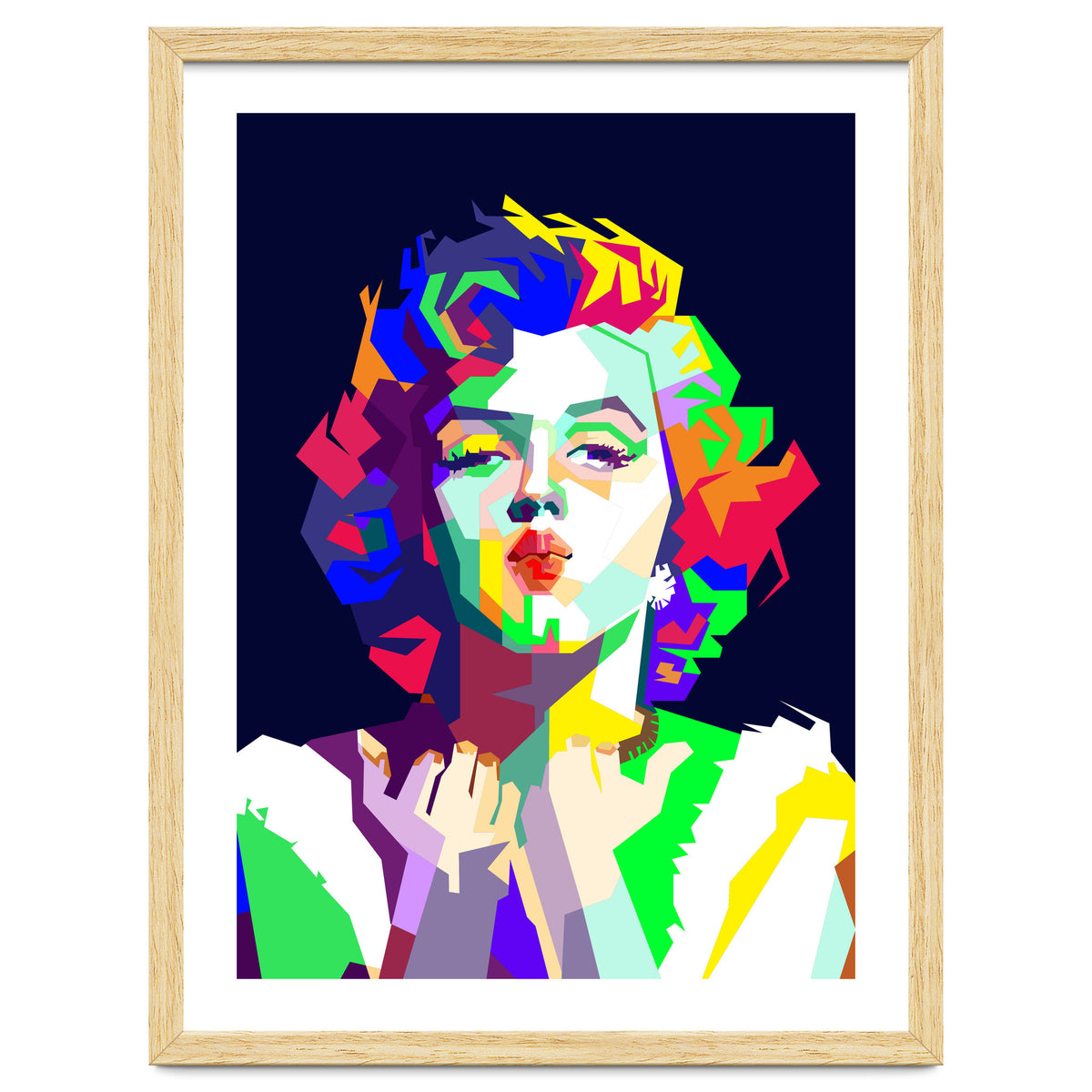 Marilyn Monroe Famous Actress Pop Art