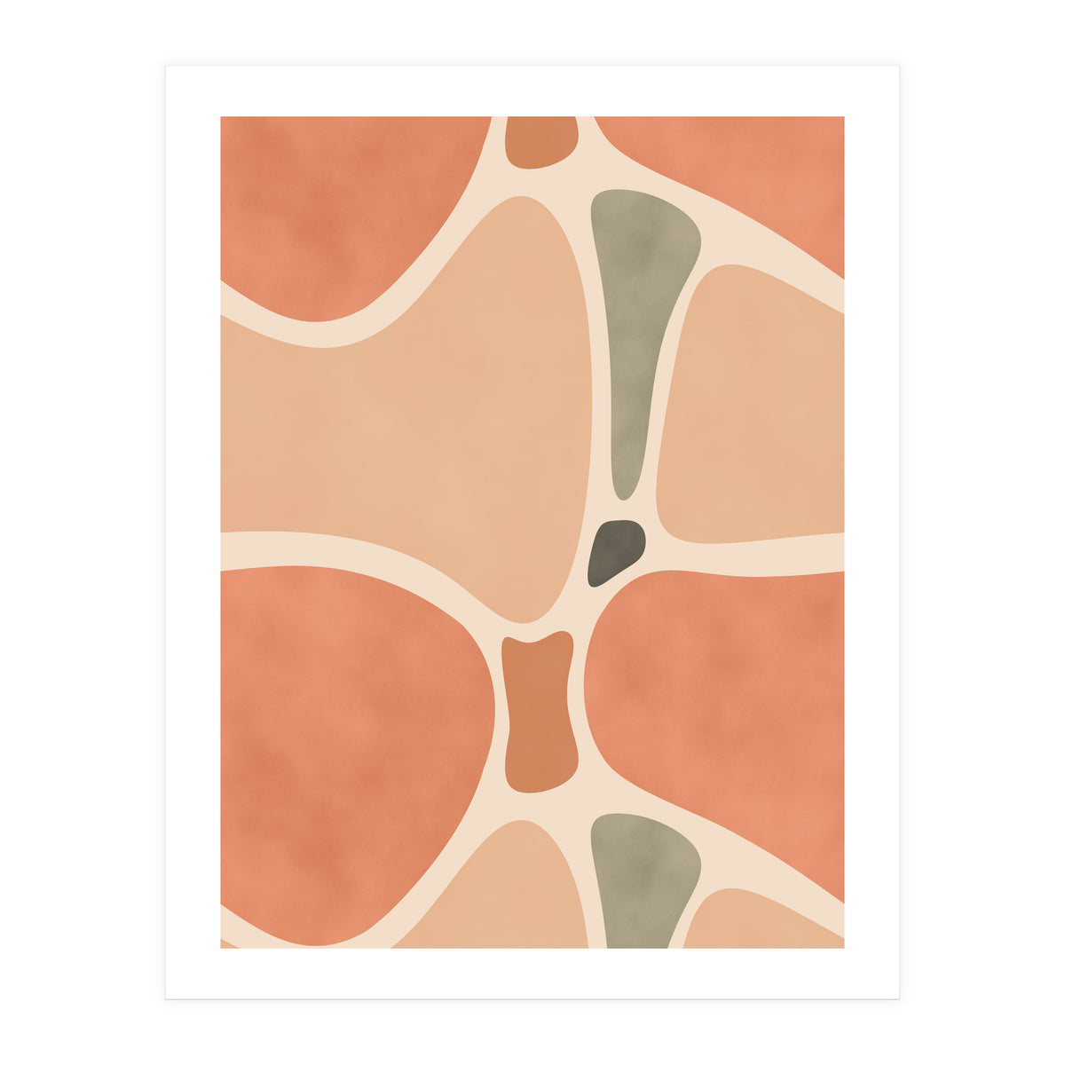Terracotta Shapes (Print Only)