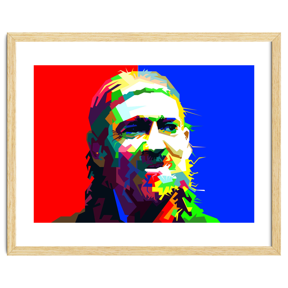 Willie Nelson Pop Art WPAP