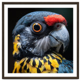 Close-up Portrait of a Vibrant Parrot thumbnail