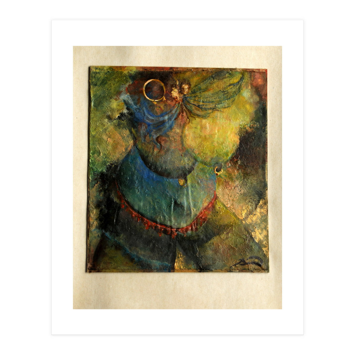 Angels.acryl.25x23cm (Print Only)