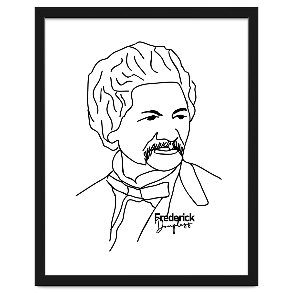 Frederick Douglass Illustration