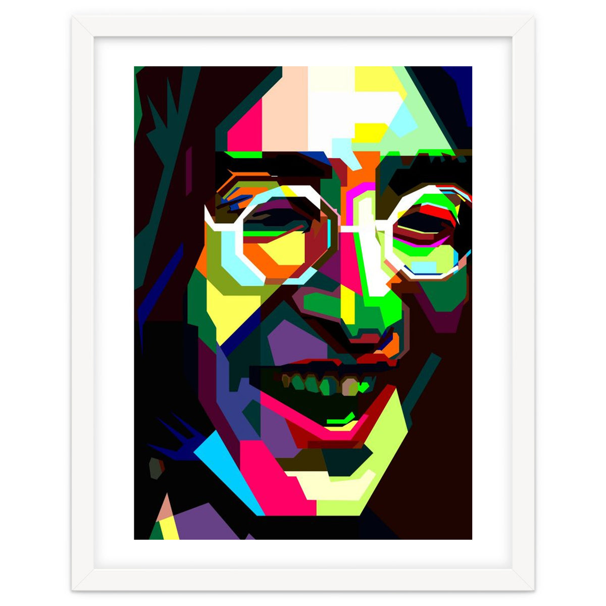 John Lennon English Rock And Roll Pop Art Wpap