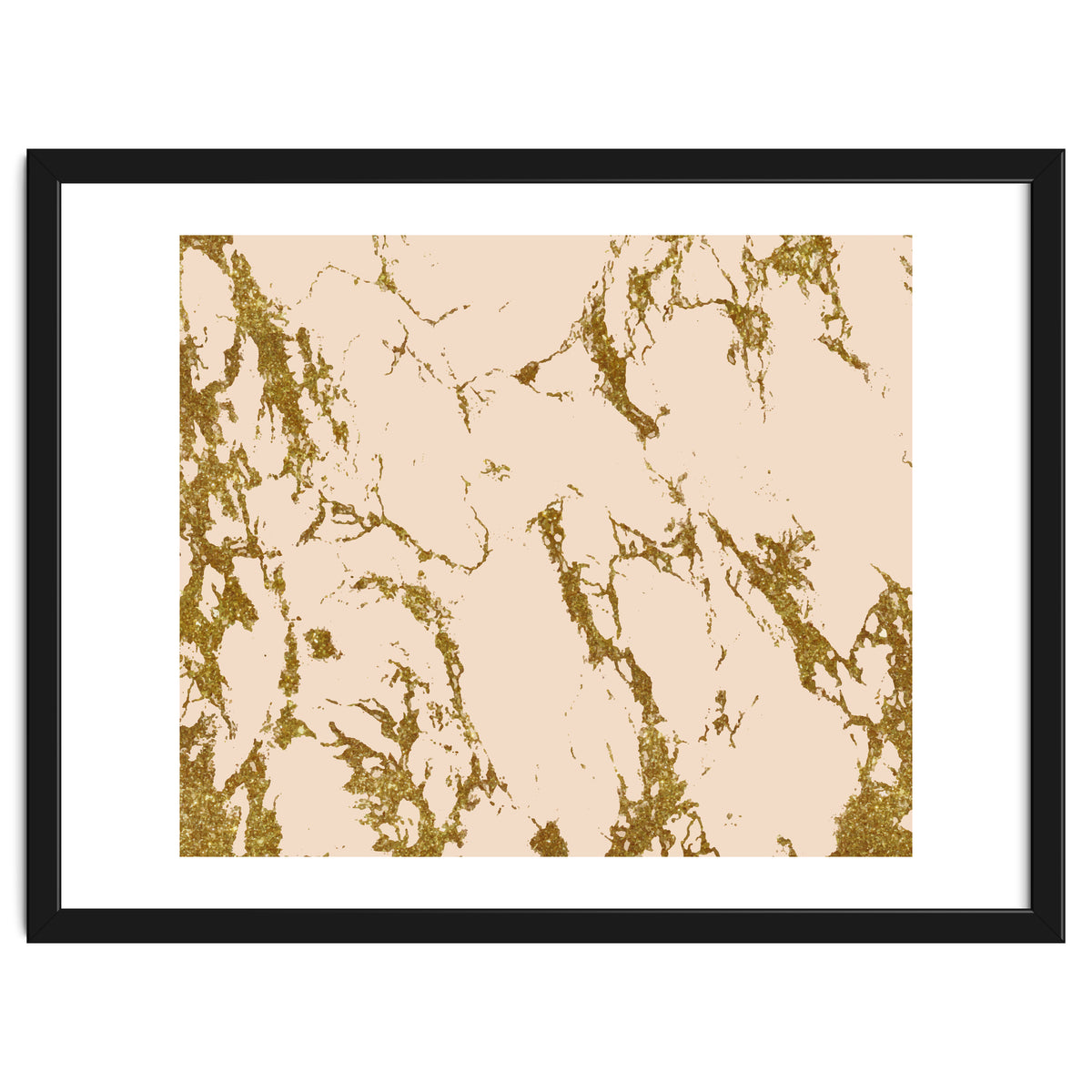 Blush & Gold Marble #society6 #decor #buyart