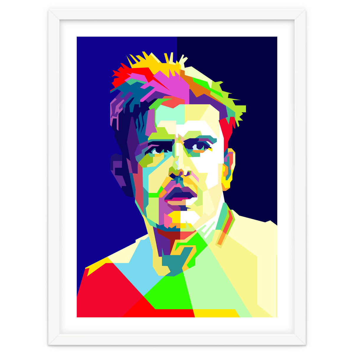 Harry McGuire English Football Pop Art WPAP