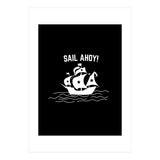 Sail Ahoy  sailing ship  (Print Only) thumbnail