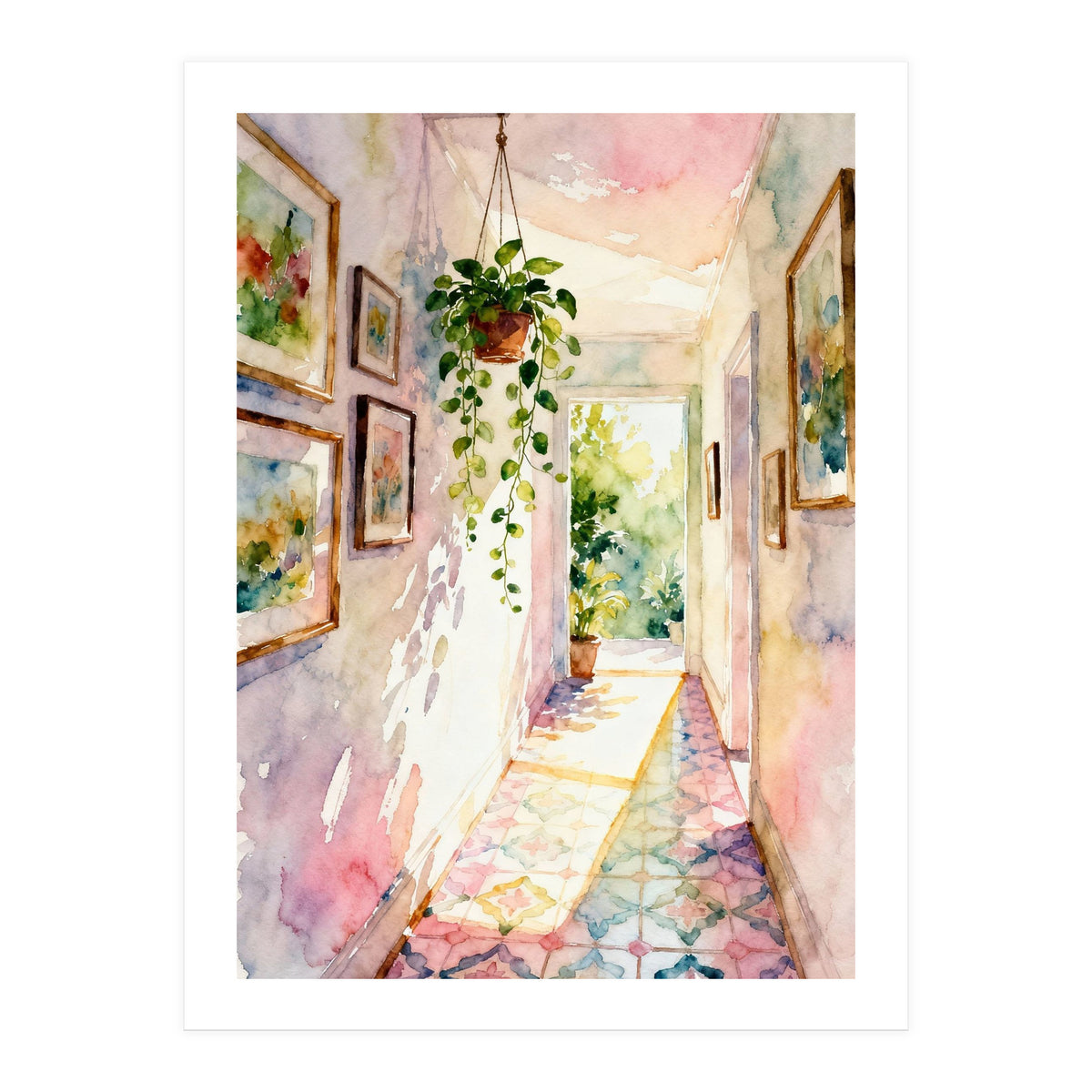 Matisse Inspired Spaceroom (Print Only)
