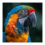 Close Up Of A Colorful Macaw Parrot (Print Only) thumbnail