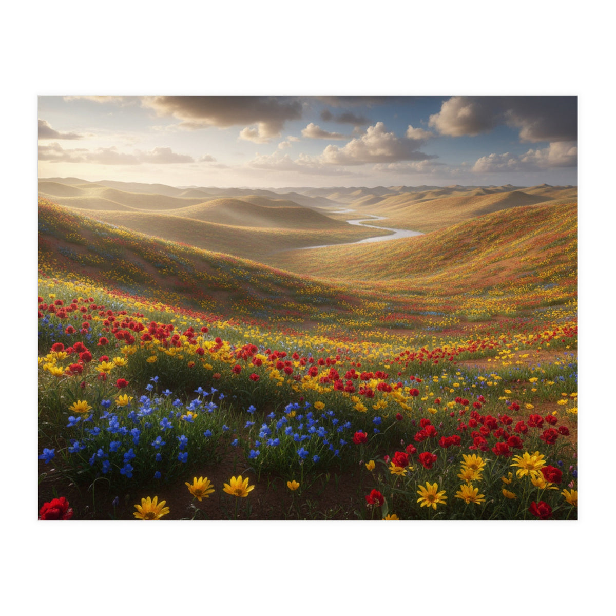 Whimsical Forest Pathway (Print Only)