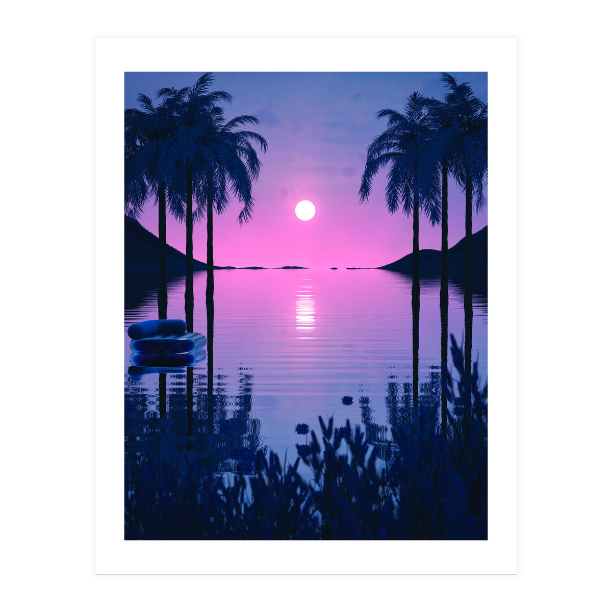 Lost In A Sunset (Print Only)