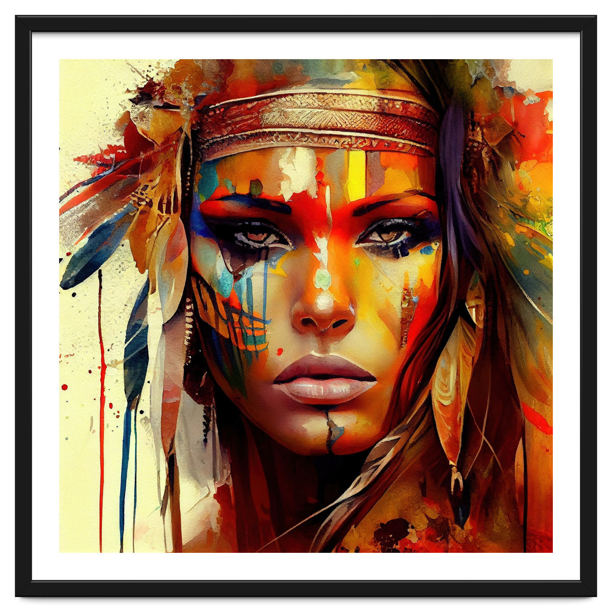 Powerful American Native Woman #6