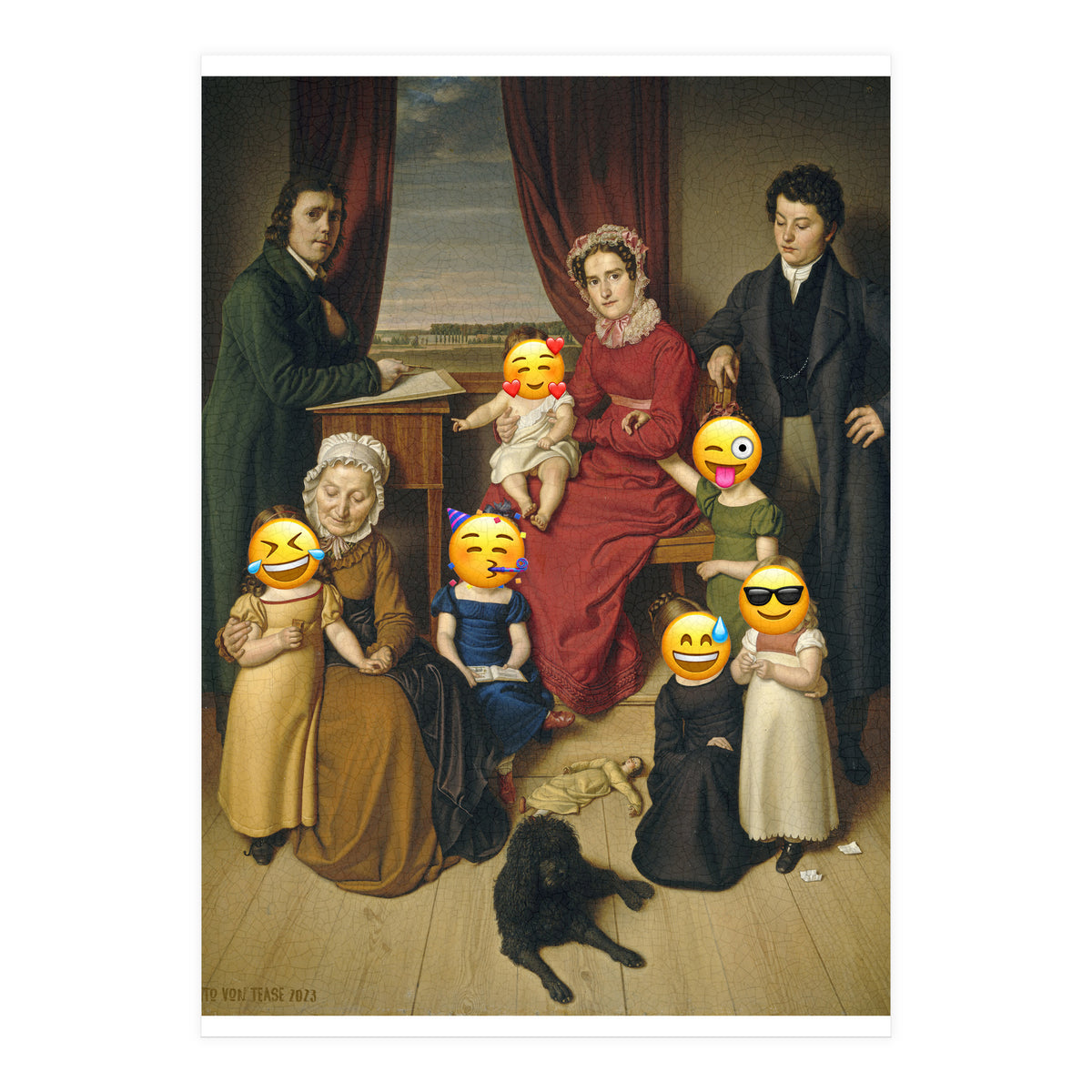 Emoji painting 7 (Print Only)