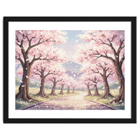 Sakura Path: Serene Cherry Blossom Avenue