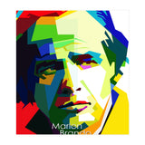 Marlon Brando Hollywood Legend Pop Art WPAP (Print Only) thumbnail
