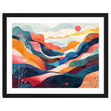 Abstract Mountain Landscape Art thumbnail
