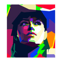 Jessica Biel Hollywood Movies WPAP Illustration Trending Now (Print Only)