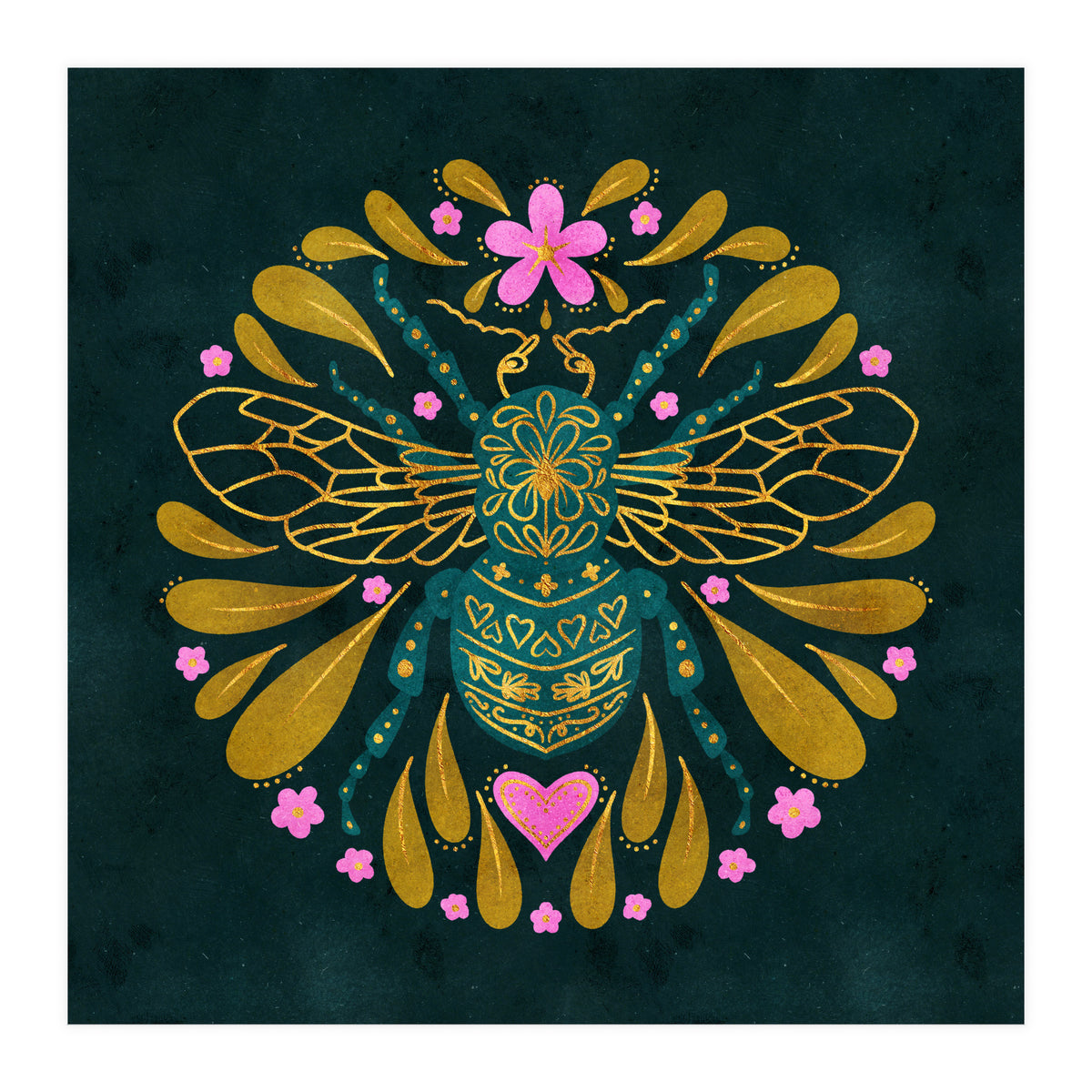 Midnight Bee (Print Only)