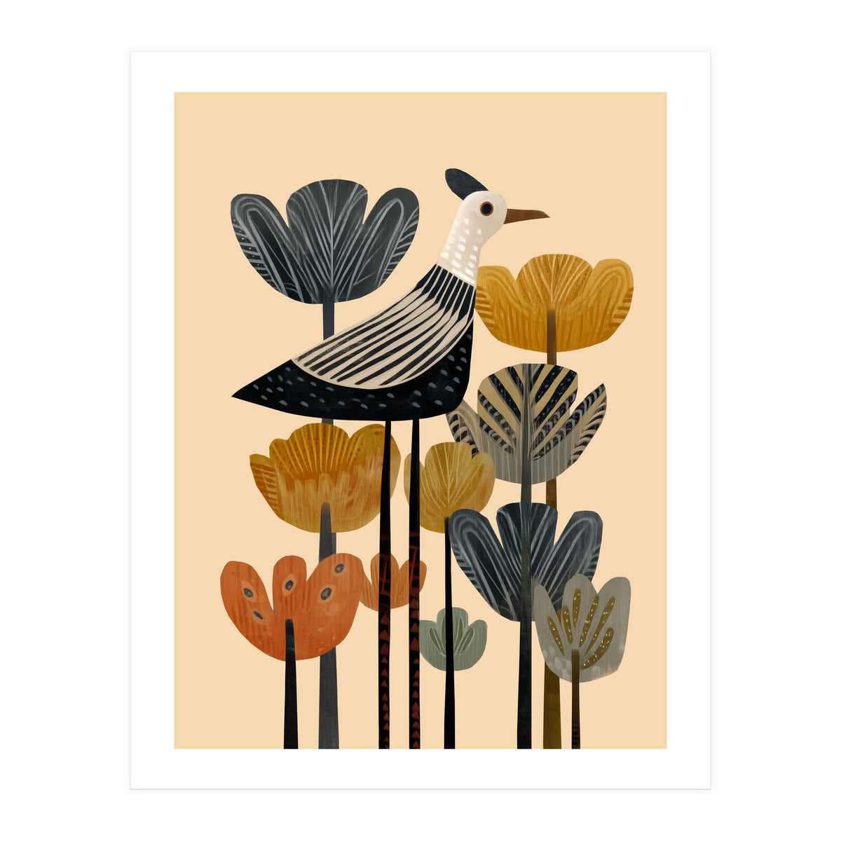 The Blooming Bird (Print Only)