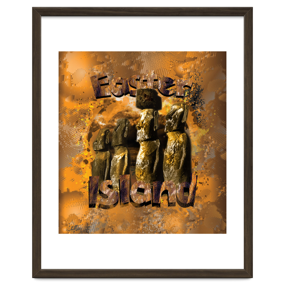 Easter Island Statues Polynesia