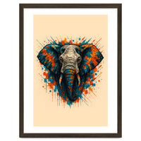 Elephant Animal Watercolor