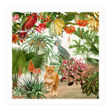 Vintage Tropical Jungle Paradise (Print Only) thumbnail
