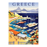 Greece, Fishing Boats on a Harbor (Print Only) thumbnail