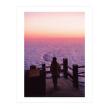 Woman Waiting Sunset (Print Only) thumbnail