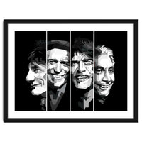 The Rolling Stones Black Portrait