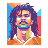 Ruud Gullit pop art portrait (Print Only) thumbnail