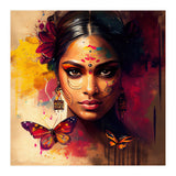 Golden Butterfly Hindu Portrait (Print Only) thumbnail