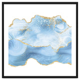 Blue & Gold Glitter Agate Texture 05 thumbnail