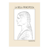 La Bella Principessa – Leonardo Da Vinci Ascii Art (Print Only) thumbnail