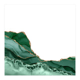Emerald & Gold Agate Texture 07 (Print Only) thumbnail