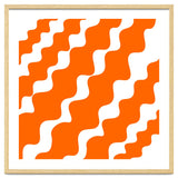 Slanting Orange Wavy Pattern thumbnail