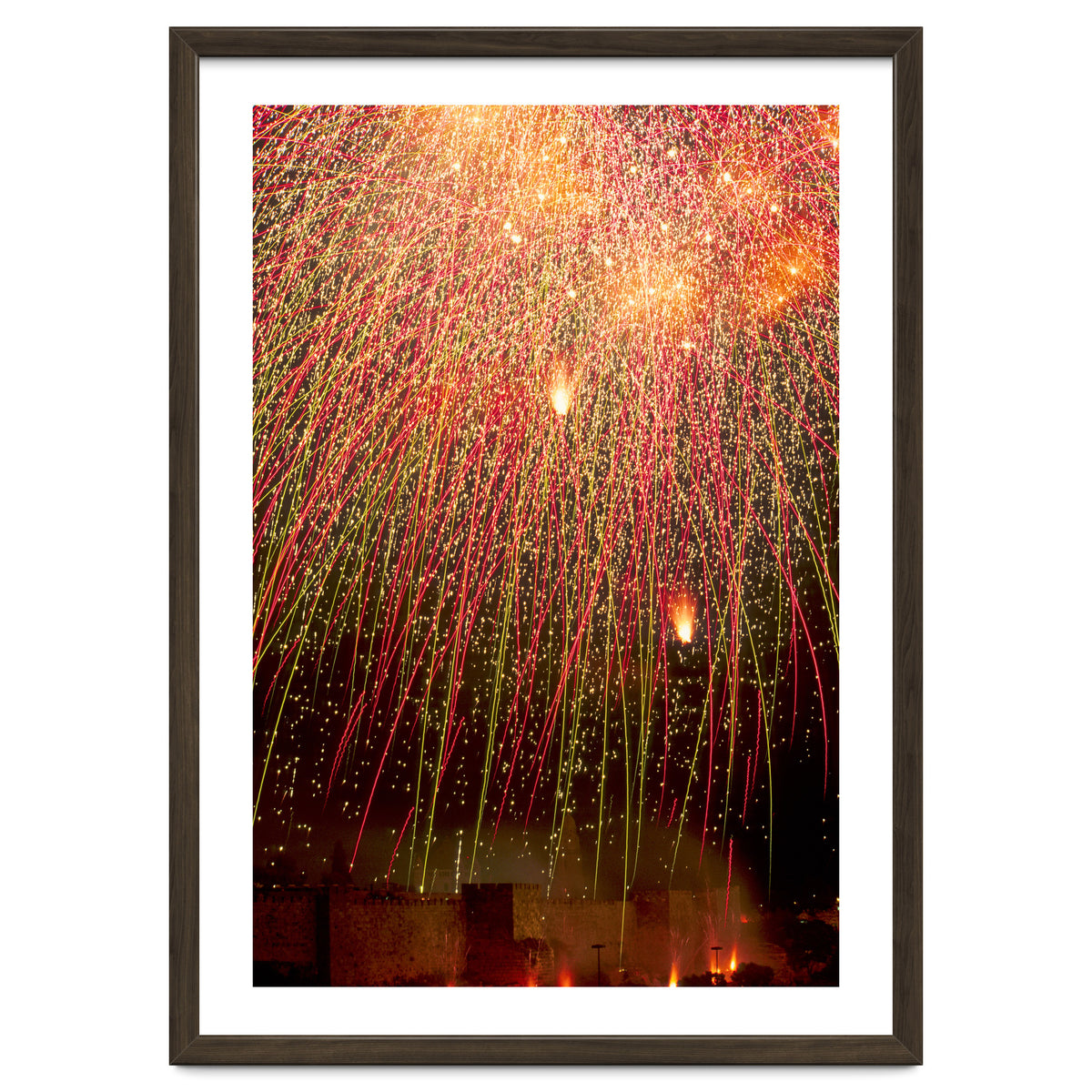 Fireworks over Jerusalem II