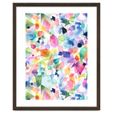 Colorful Watercolor Crystals and Gems thumbnail