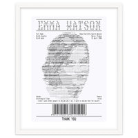 Receipt Art Emma Watson