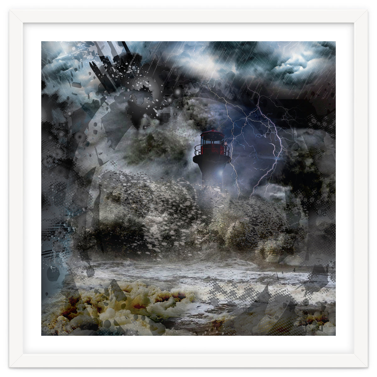 Lighthouse Storm