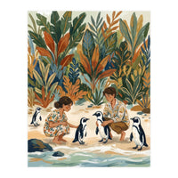Wildlife Beach Gathering (Print Only)