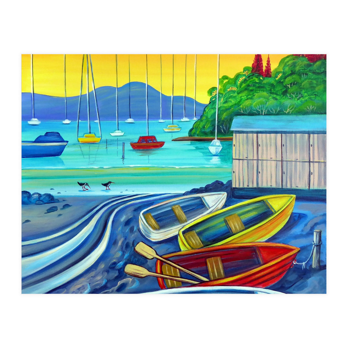 Sandspit Harbour (Print Only)