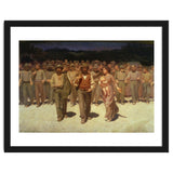 Giuseppe Pellizza da Volpedo / 'The Fourth State', 1901, Oil on canvas, 293 × 545 cm. thumbnail