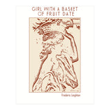 Girl With A Basket Of Fruit Date – Frederic Leig (Print Only) thumbnail