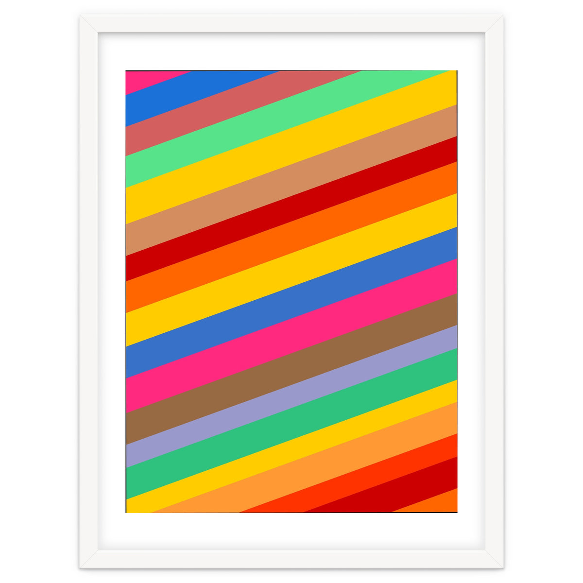 Rainbow Retro Paatern