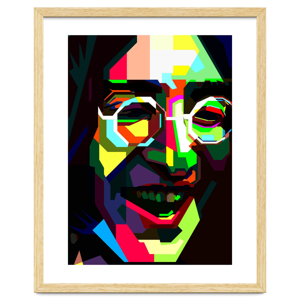 John Lennon Legend Pop Art WPAP